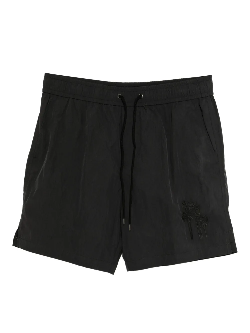 

Шорты с вышивкой James Perse, черный