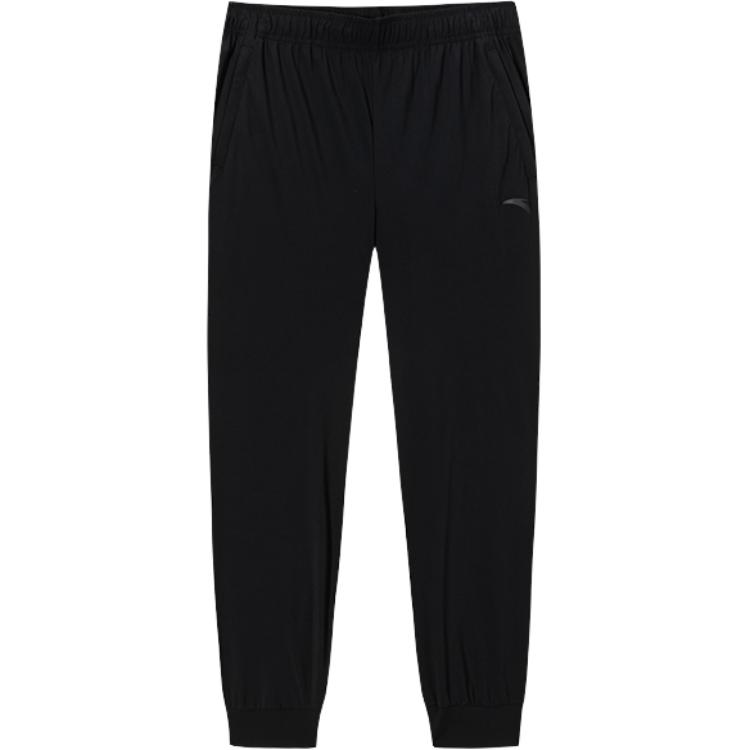 

ANTA Разнообразие тренировочной коллекции вязаные спортивные штаны мужские базовые black