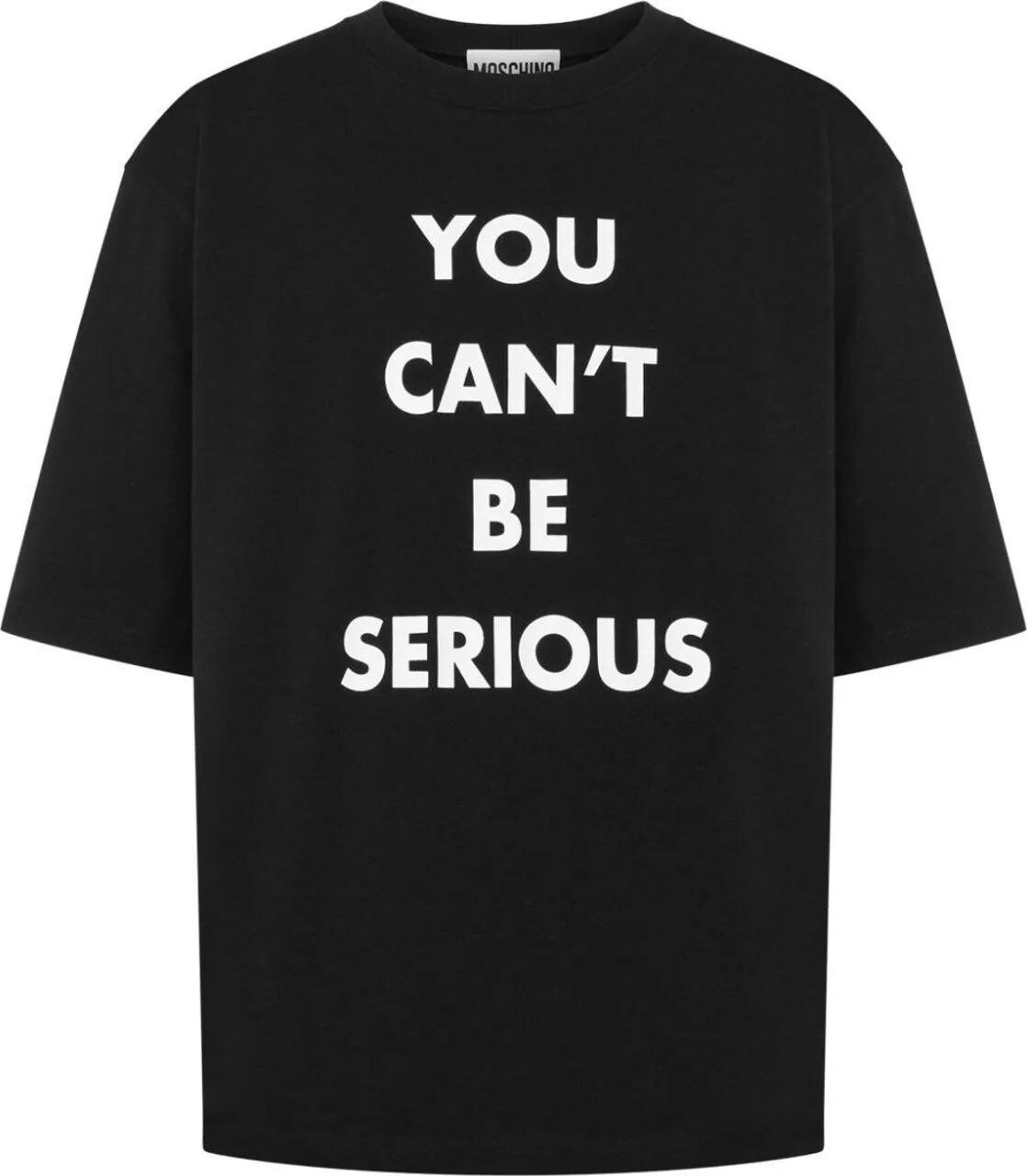

Футболка Moschino, черный