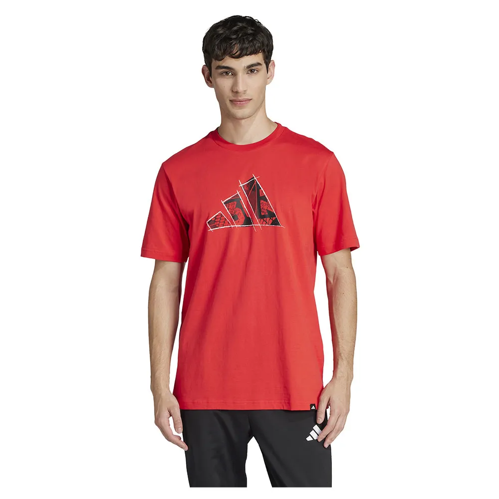 

Футболка с коротким рукавом adidas Logo Graphic, оранжевый