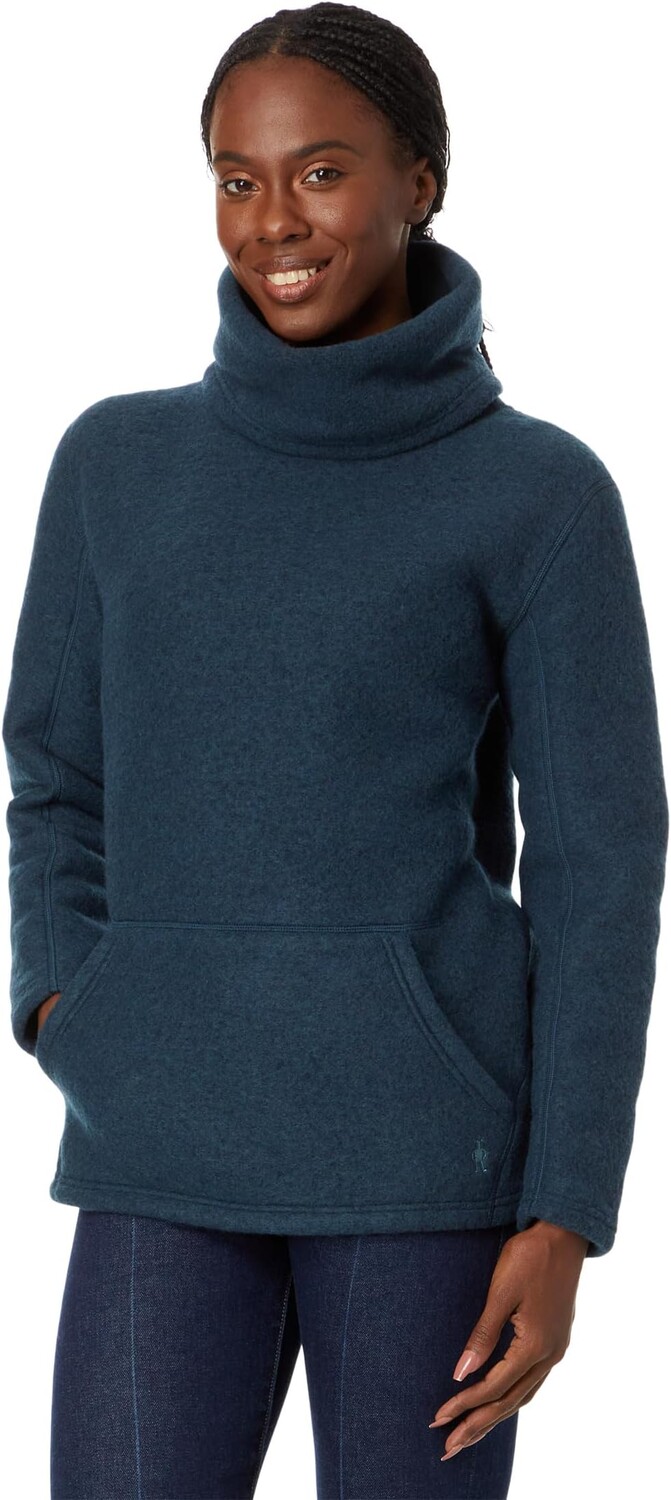 

Куртка Smartwool Hudson Trail Fleece Pullover, цвет Twilight Blue
