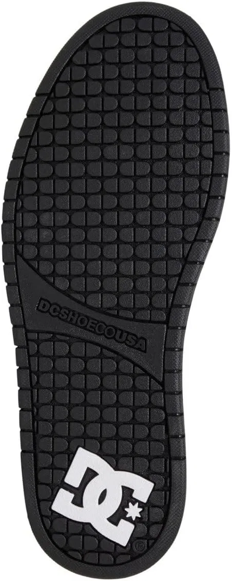 Кроссовки для скейтбординга DC Shoes, цвет White Black Black — фото 4