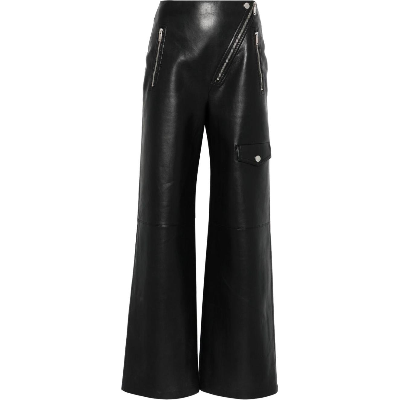 

Кожаные брюки NANUSHKA, черные