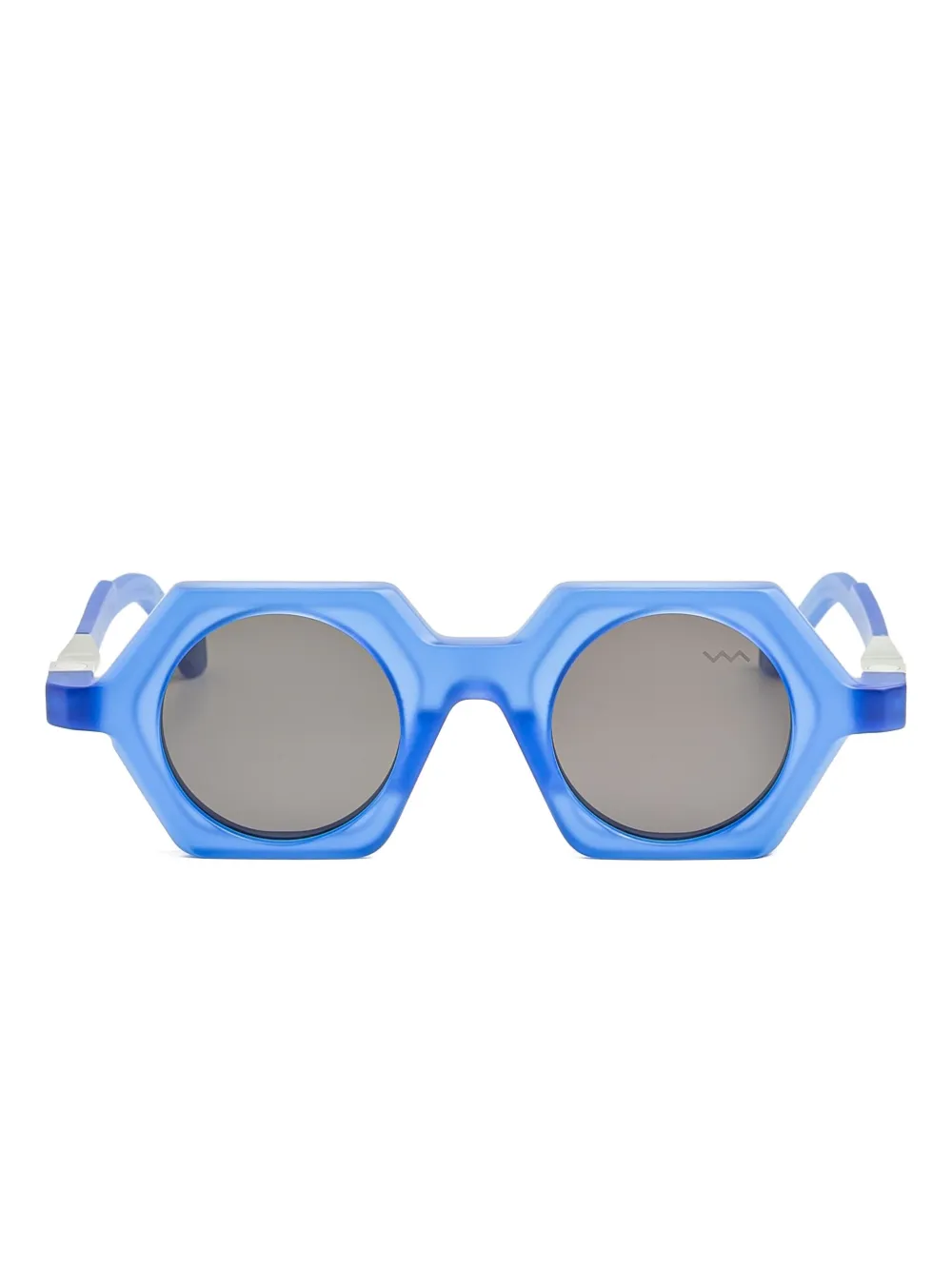 

Солнцезащитные очки в геометричной оправе VAVA Eyewear, синий