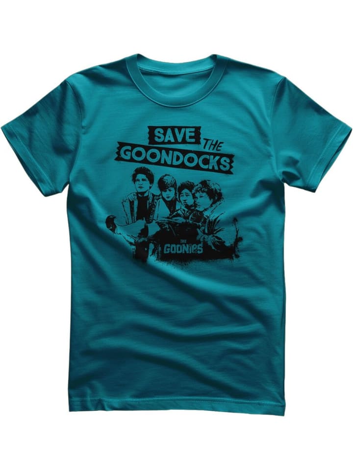 

The Goonies Футболка "Save The Goondocks T-Shirt" синего цвета, Синий, The Goonies Футболка "Save The Goondocks T-Shirt" синего цвета