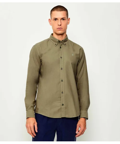 

Рубашка H-roan-bd-e-c1-253 Slim fit Boss, зеленый