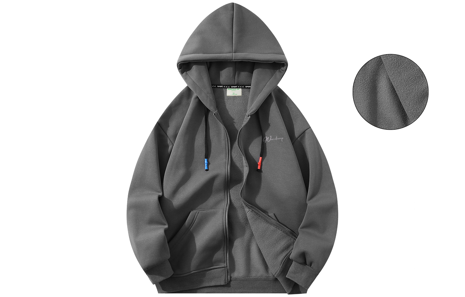 

Унисекс свитшот WANCHAO CP, темно-серый