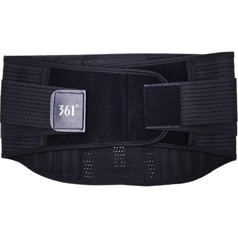 

Корсет для спины из полиамида, эластана, полиэстера и неопрена для бадминтона и йоги Unisex 361°, черный