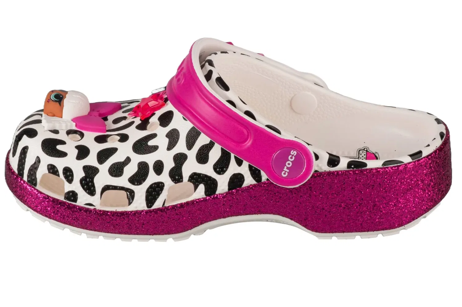 Тапочки для купания белые Crocs — фото 2