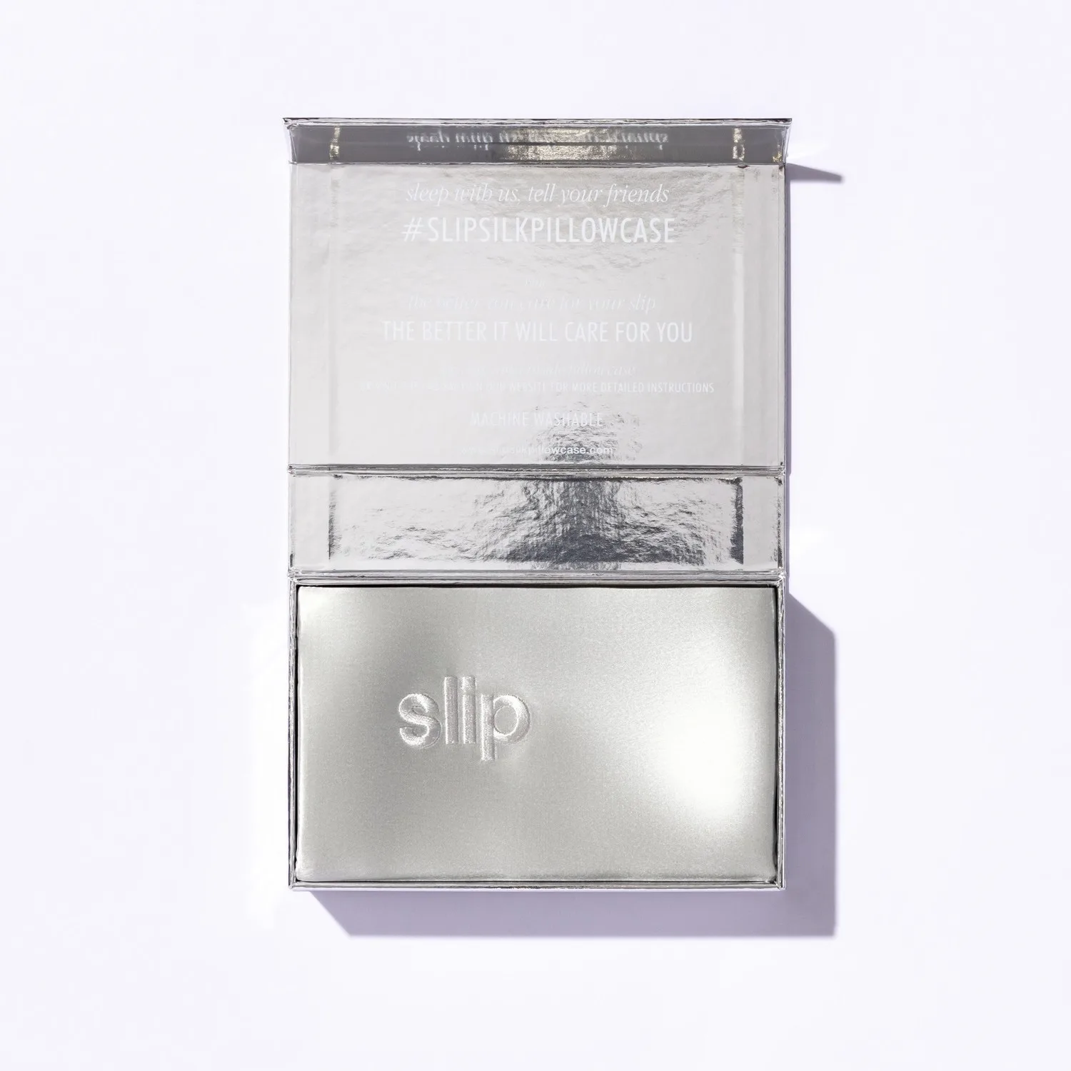Крем для лица Slip — Наволочка из чистого шелка. , silber — фото 3