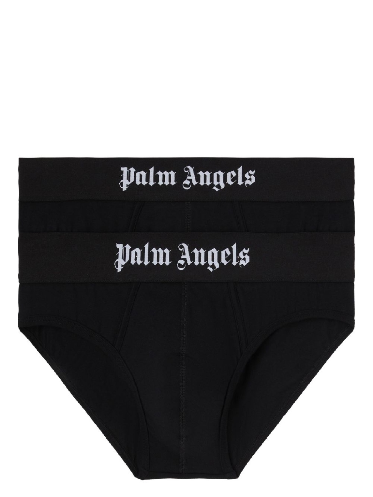 

Palm Angels комплект из двух трусов-брифов с логотипом, черный