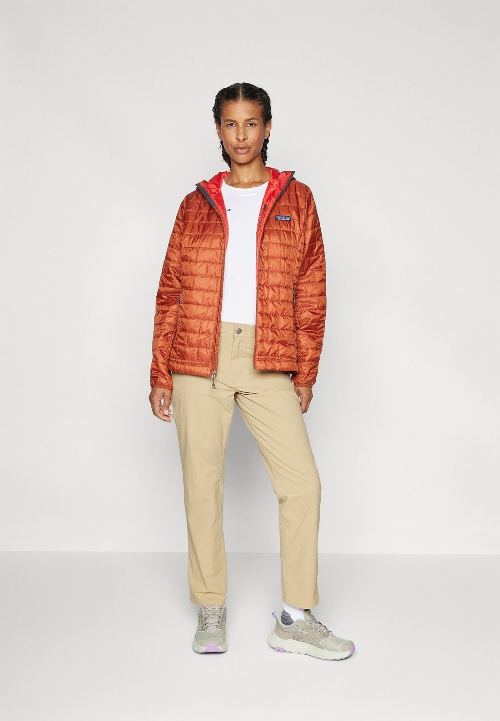 

Уличная куртка NANO PUFF HOODY Patagonia, красный