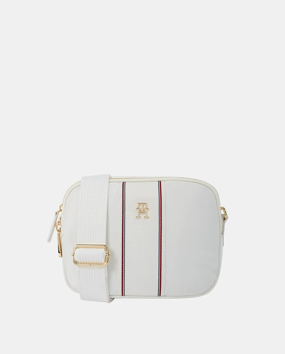 

Сумка через плечо с фирменной символикой Tommy Hilfiger, белый