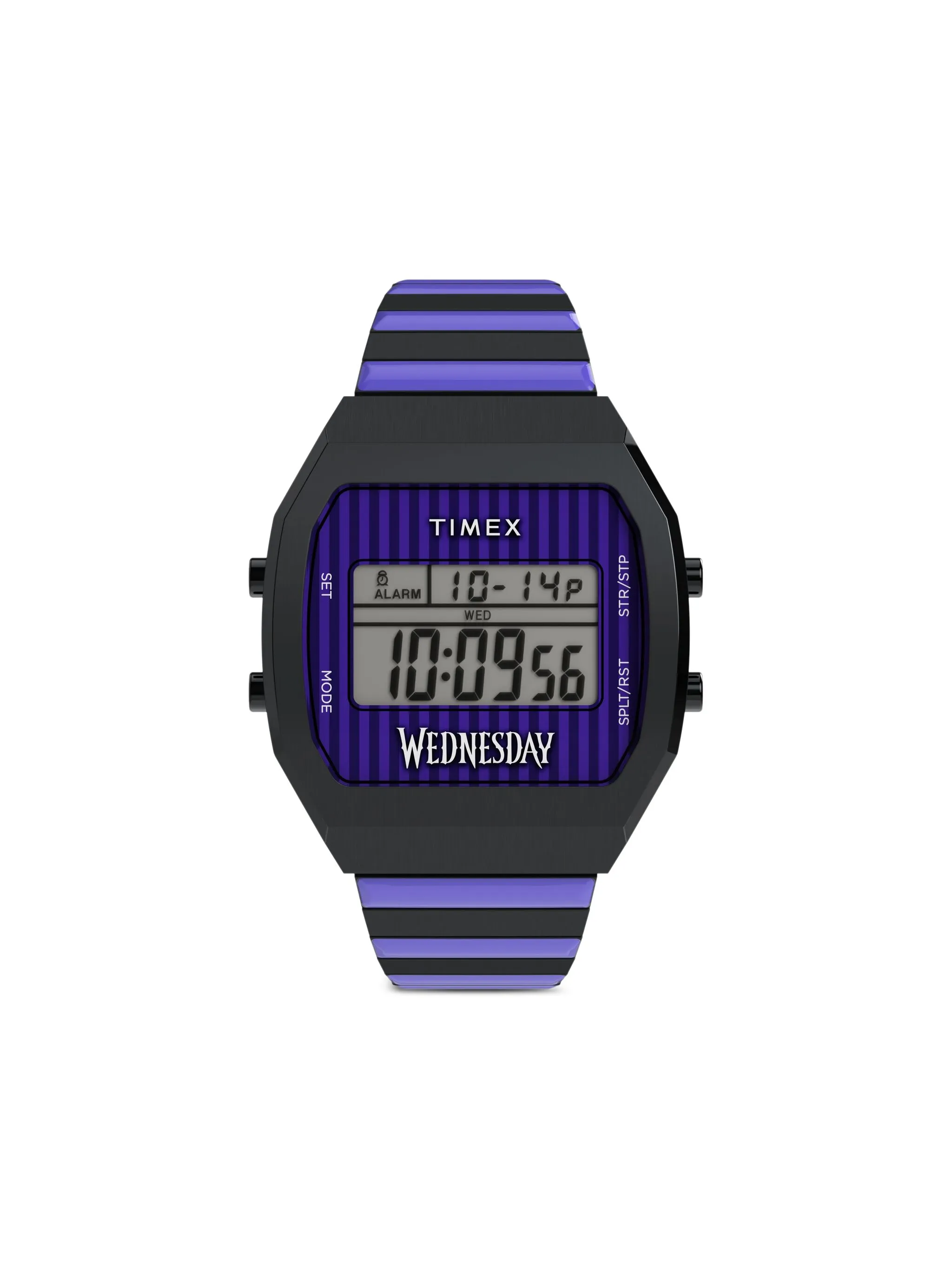 

Наручные часы T80 36 мм из коллаборации со Wednesday Timex, фиолетовый