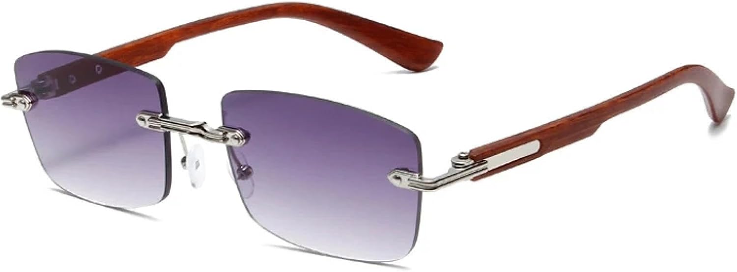 

Модные женские солнцезащитные очки в винтажном стиле, прозрачные с градиентом, защита от УФ-излучения UV400; мужские солнцезащитные очки в стиле панк TOIPASTN, Silver Gray Gradient