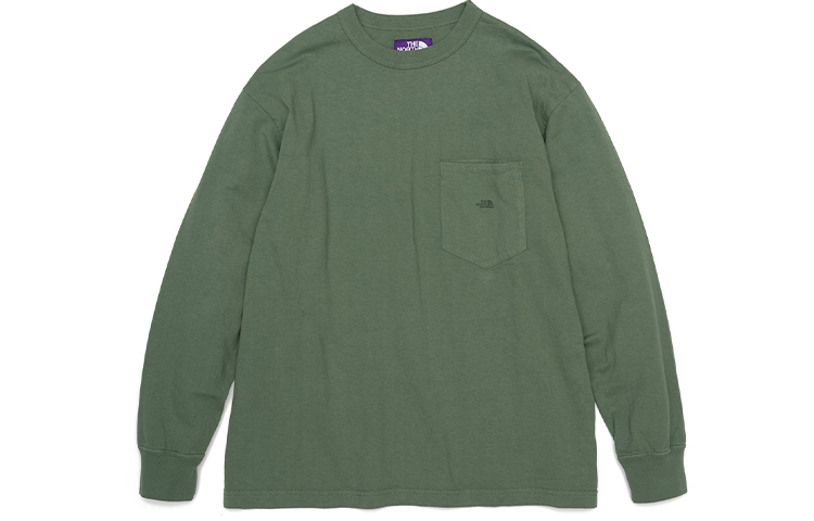 

THE NORTH FACE PURPLE LABEL Футболка унисекс травянисто-зеленые