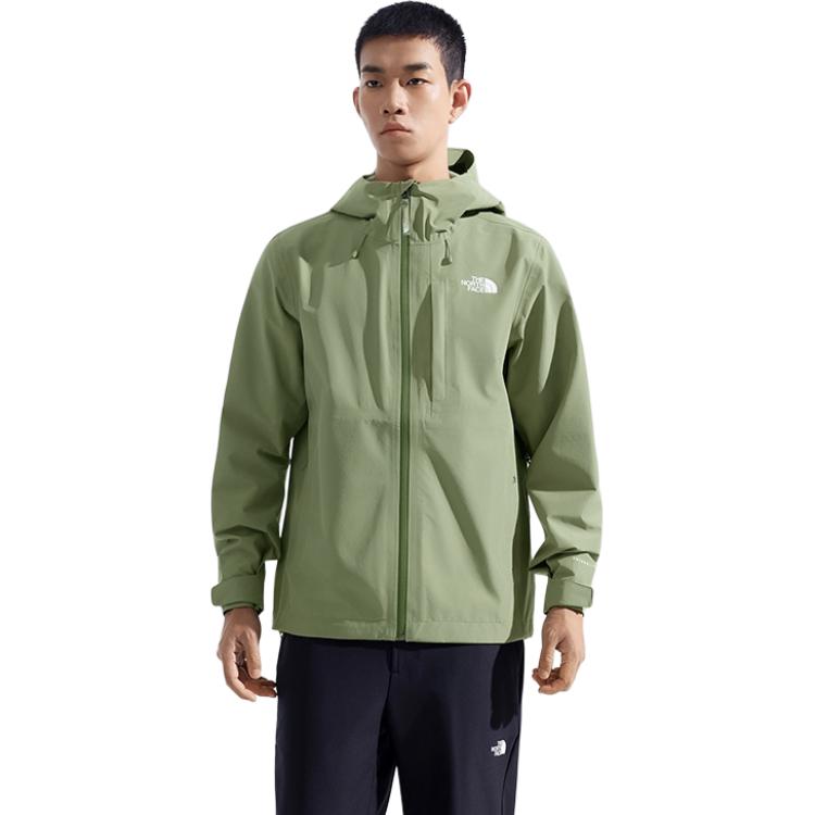 

THE NORTH FACE Ветровка Dryzzle для походов водонепроницаемая и ветрозащитная мужская, Green