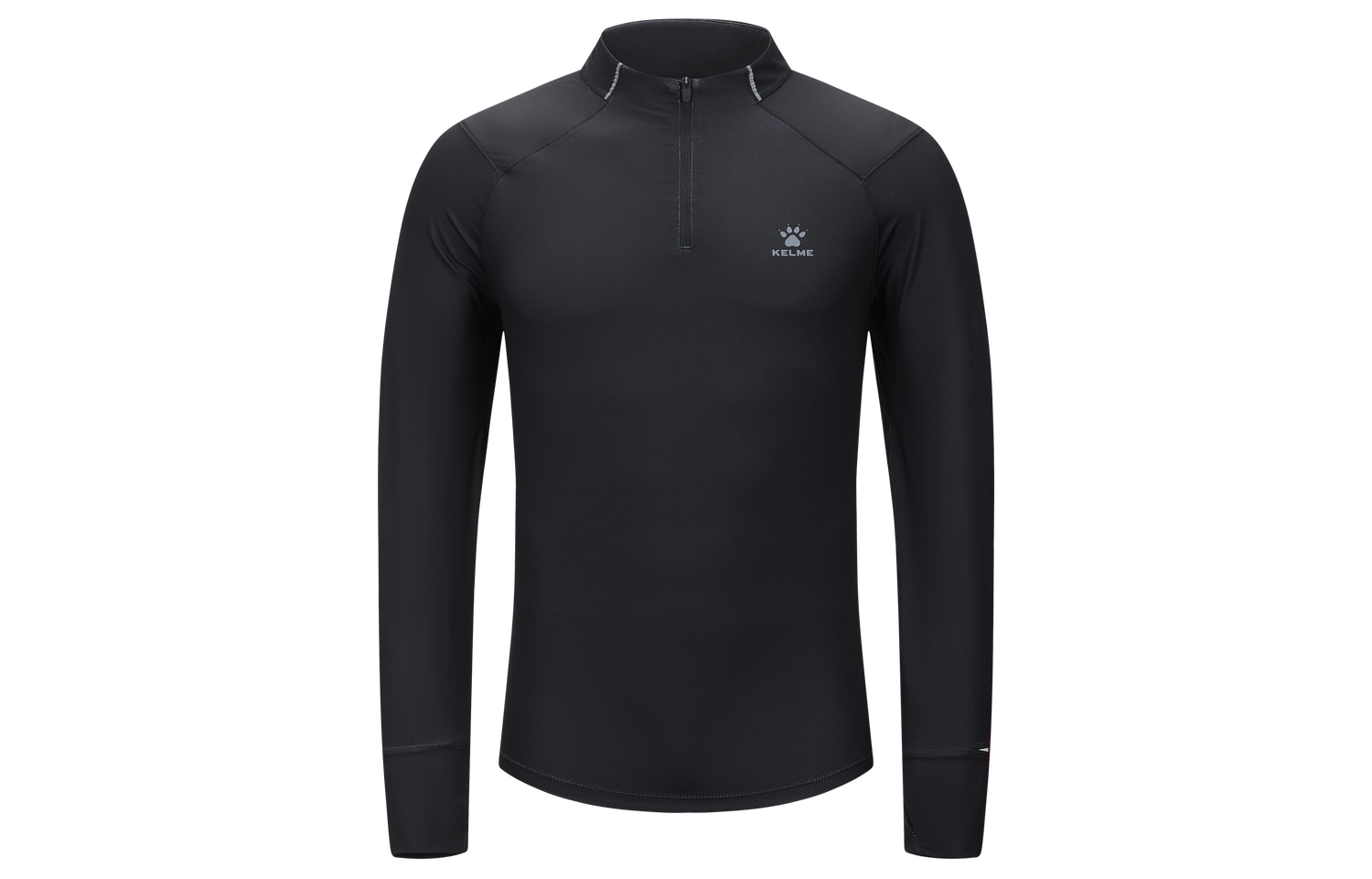 

Футболка с длинным рукавом мужская KELME, Агатовый черный