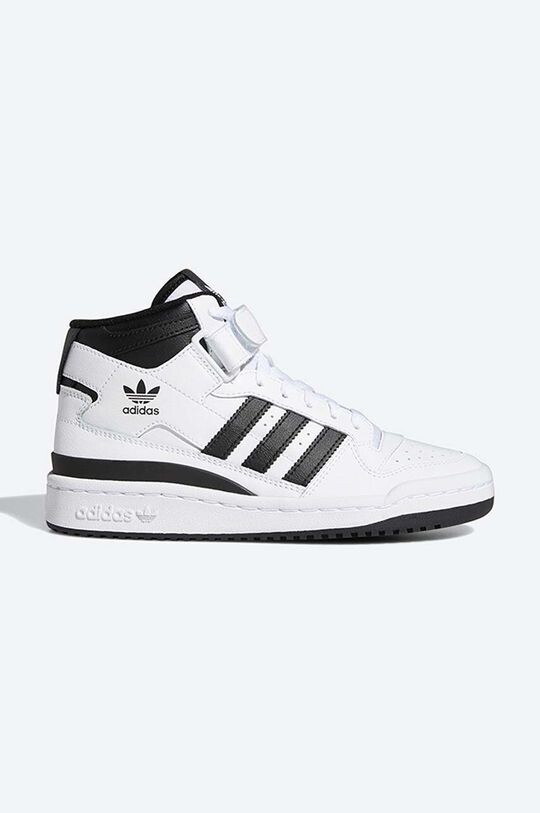 

Кожаные кроссовки Forum Mid adidas Originals, белый