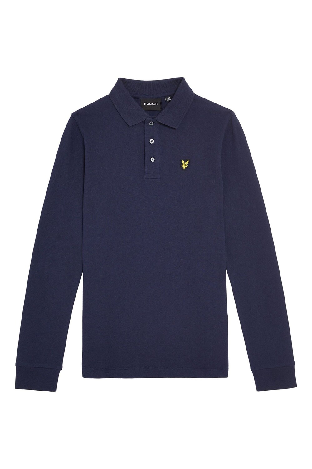

Рубашка поло с длинным рукавом для мальчиков Lyle & Scott, синий