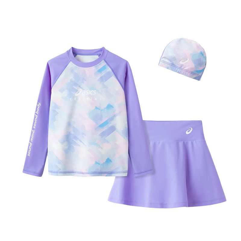 

ASICS Детский купальник Sports Performance SS25 набор из 3 Purple Teenagers