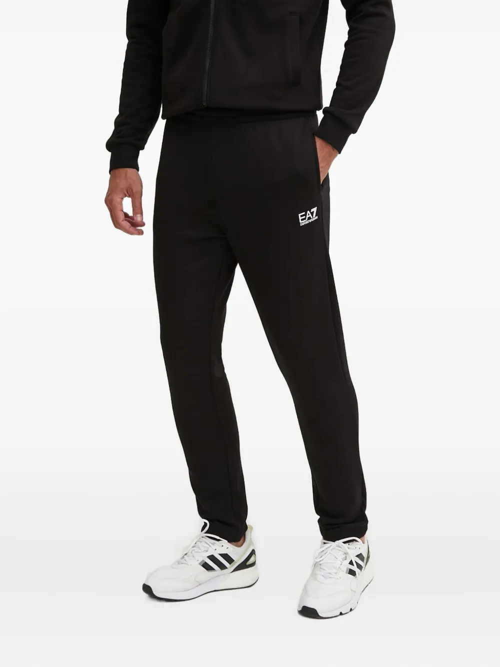 

Комбинезон с логотипом Ea7 Emporio Armani, черный