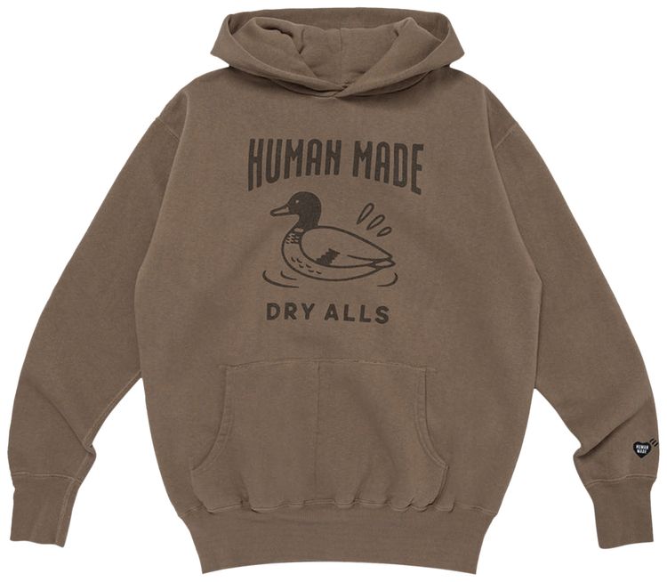 

Худи Human Made Tsuriami Hoodie 'Brown', коричневый