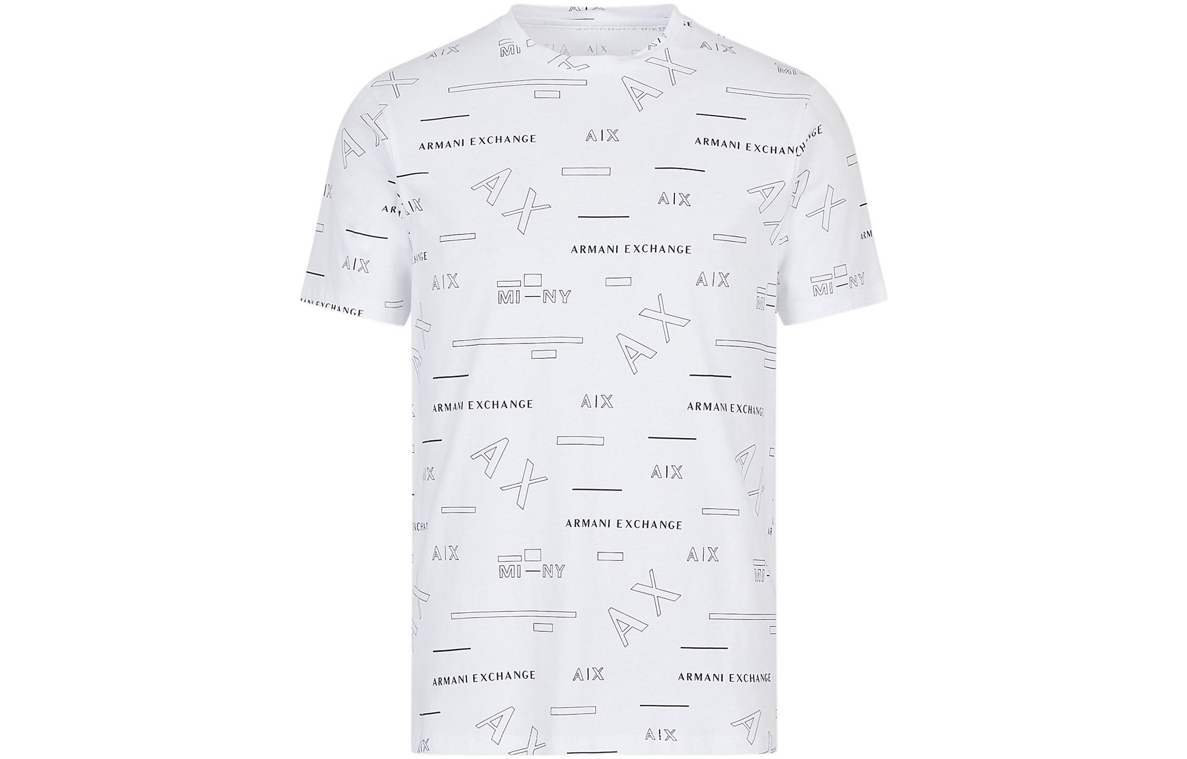 

Футболка мужская белая ARMANI EXCHANGE