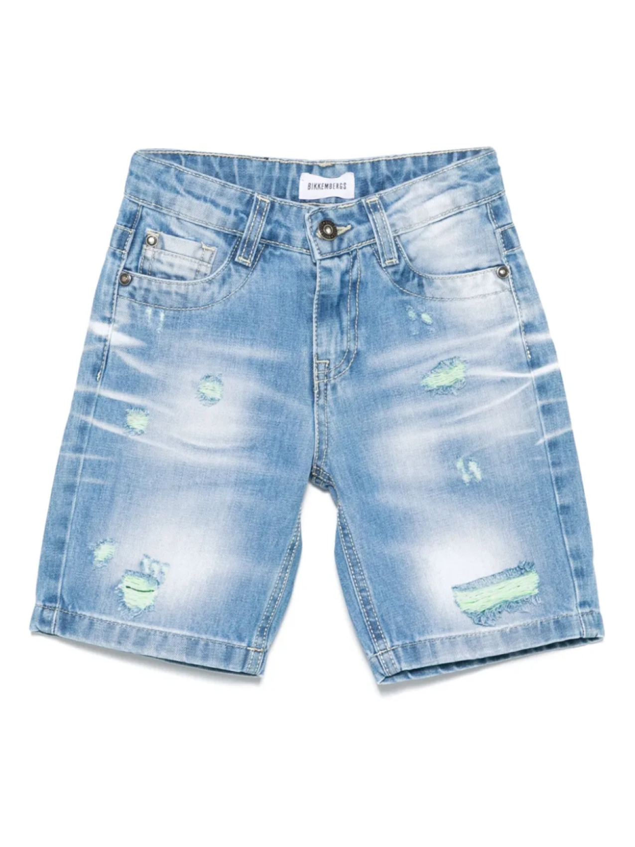 

Джинсовые шорты BIKKEMBERGS KIDS, синий