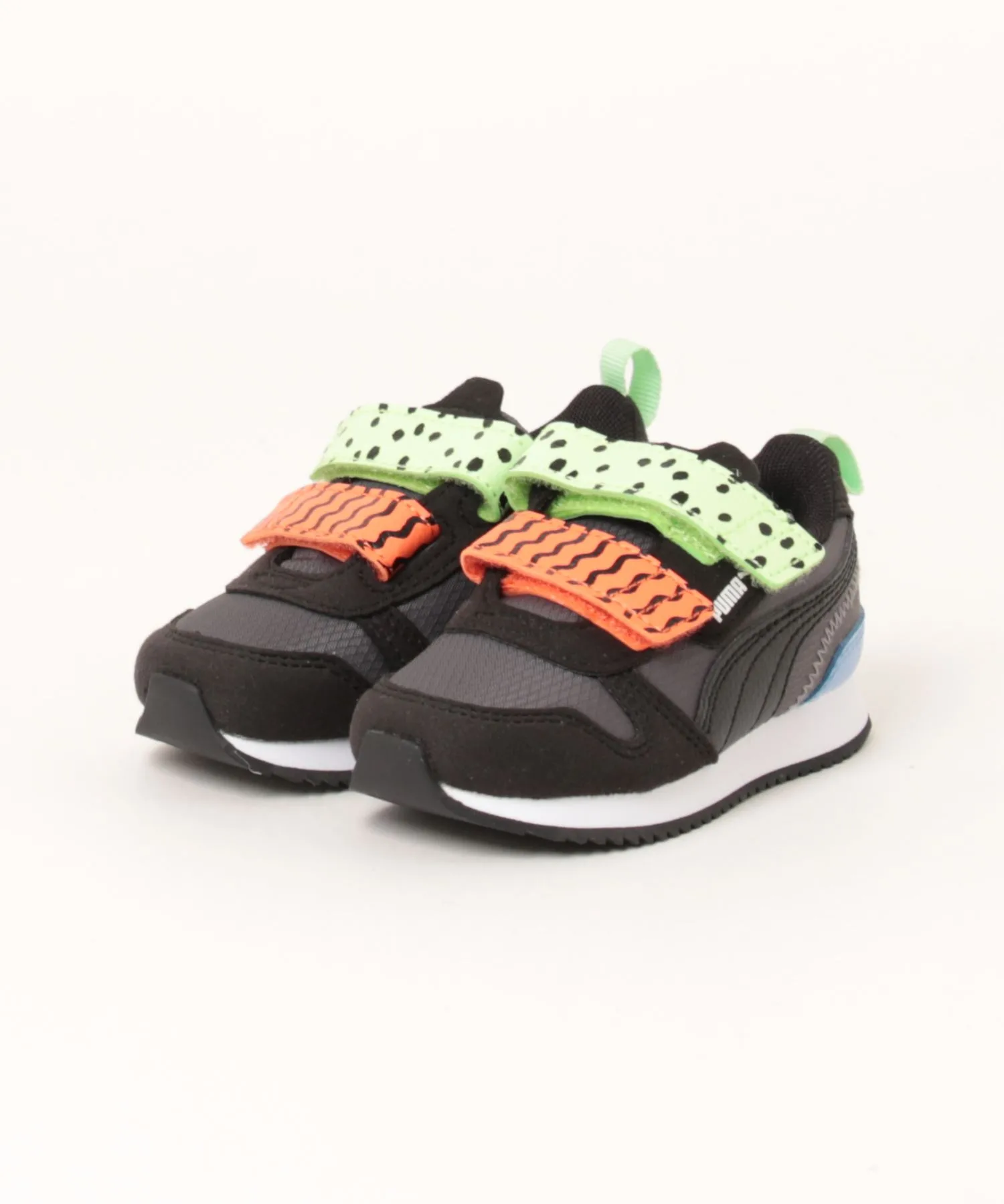 Детские кроссовки с быстрой застежкой R78 MIX MTCH V PUMA черные