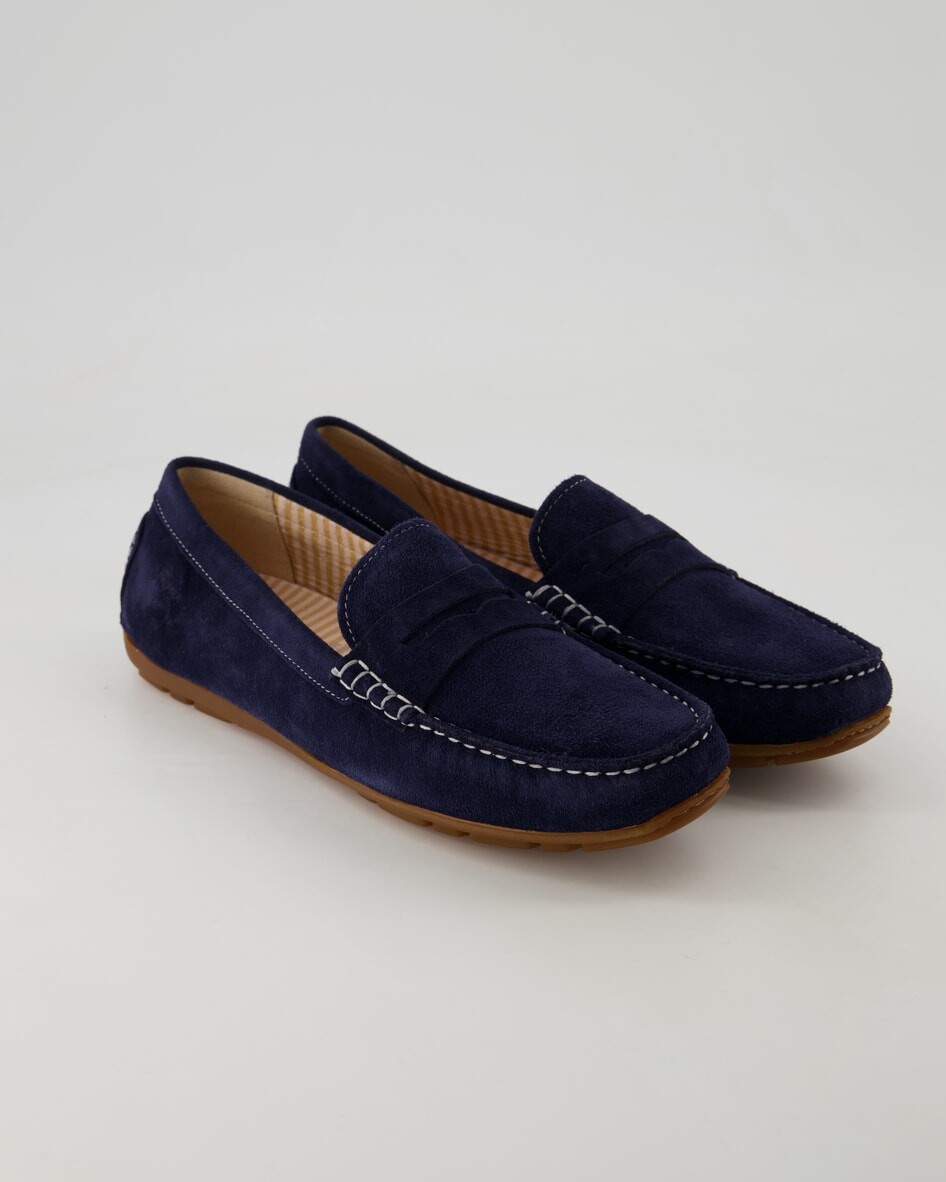 

Мокасины Sioux Slipper & Mokassins, синий