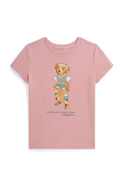 Футболка с коротким рукавом Polo Ralph Lauren, розовый