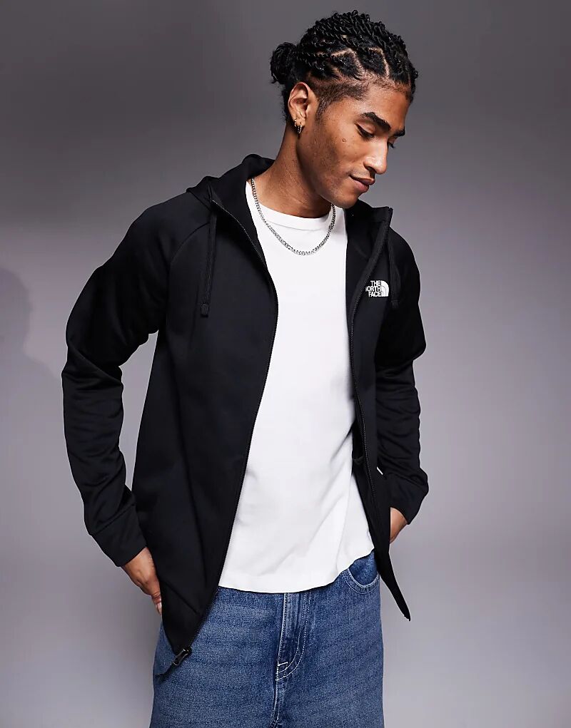 

Куртка North Face Reaxion 2.0 с капюшоном и застежкой-молнией в цвете «черный вереск»