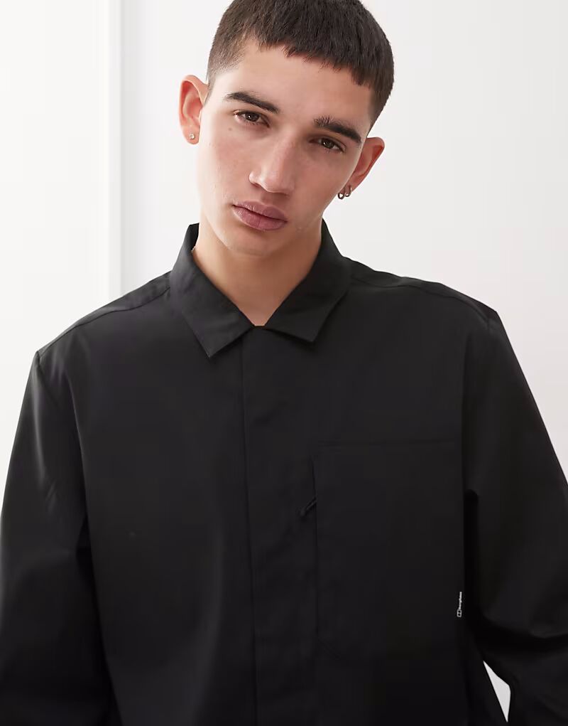 

Рубашка Berghaus Shirt explorer с длинными рукавами черного цвета