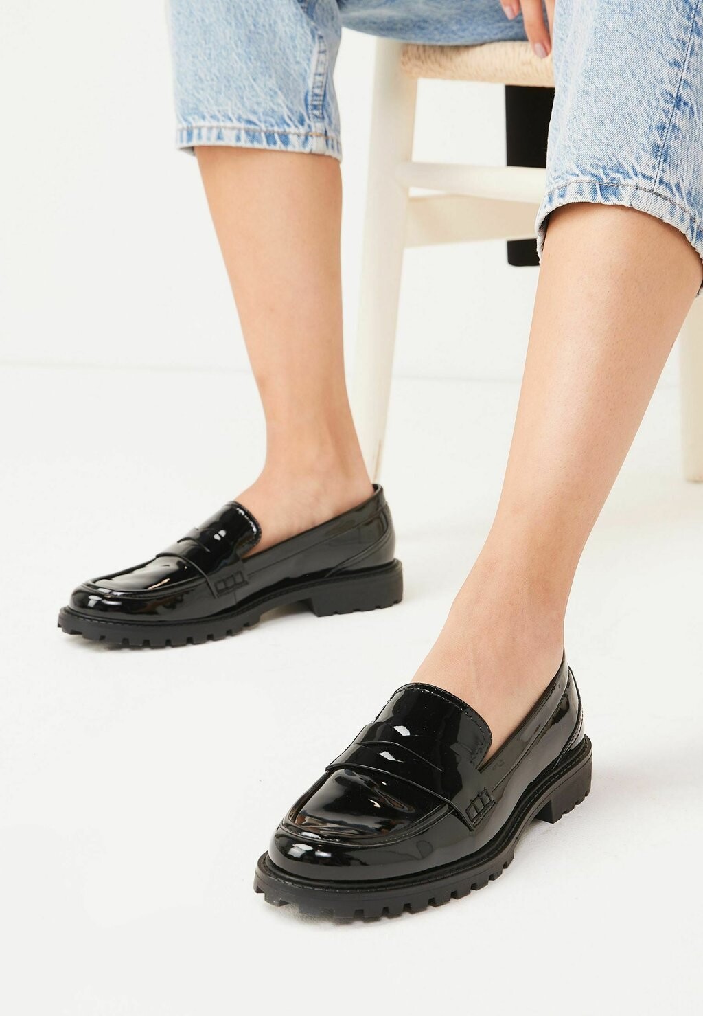 Лоферы Next, черный