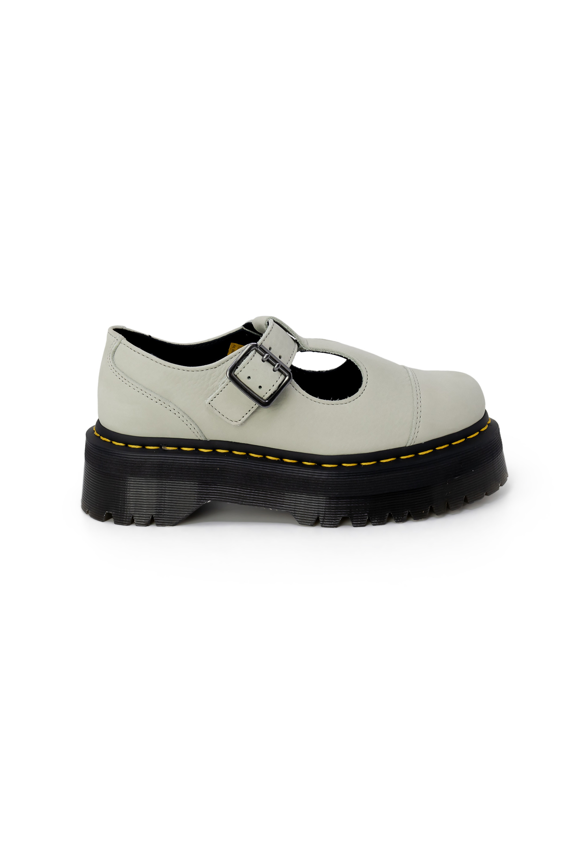 Туфли Dr. Martens на платформе, светло-бежевый