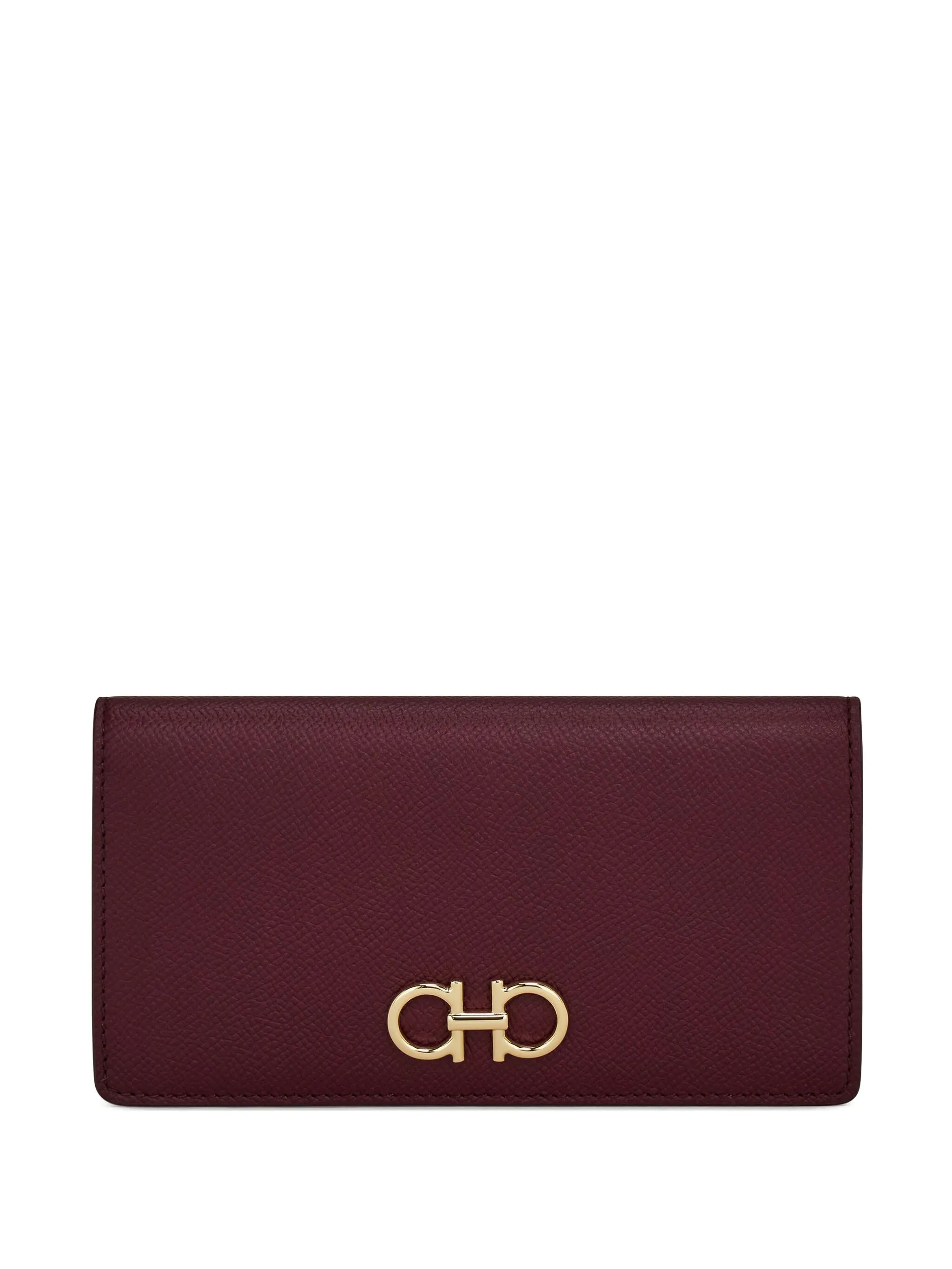 

Континентальный кошелек с пряжкой Gancini Ferragamo, фиолетовый