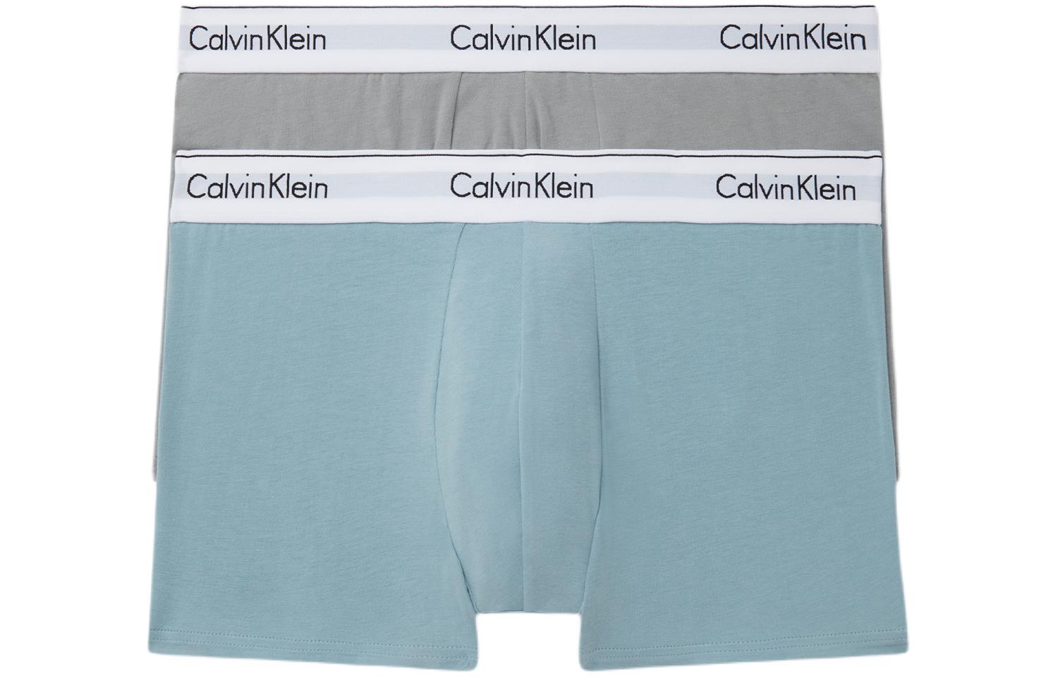 

Мужские трусы CALVIN KLEIN, 2 пары, 2 Pack (Gray+Pink Blue)
