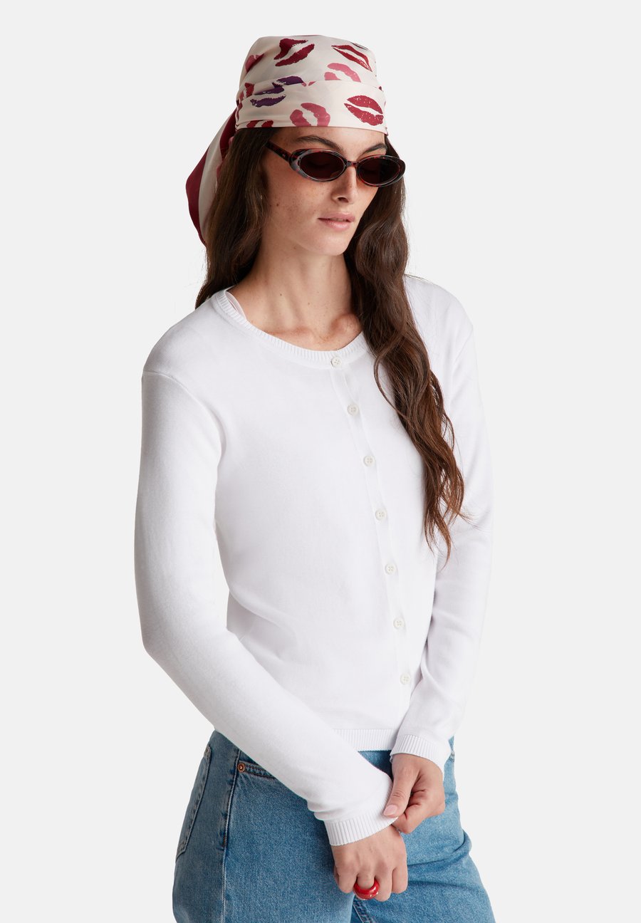 

Кардиган United Colors of Benetton CREW NECK , White