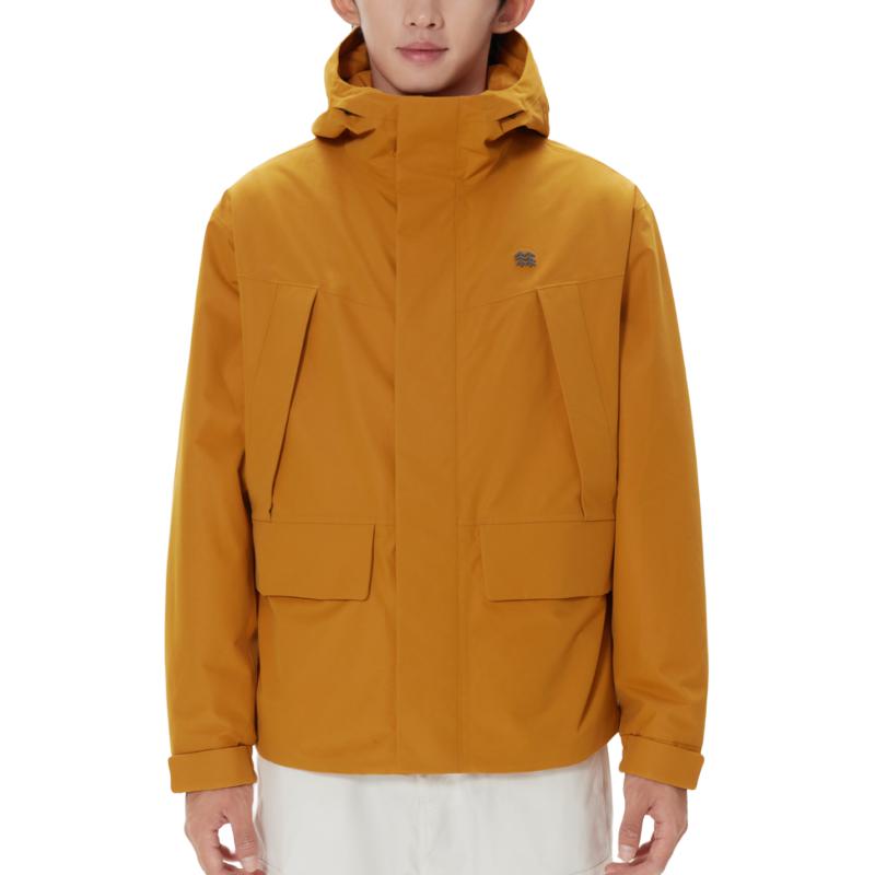 

KOLON SPORT Ветровка для кемпинга водонепроницаемая ветроустойчивая износостойкая унисекс, Amber Yellow