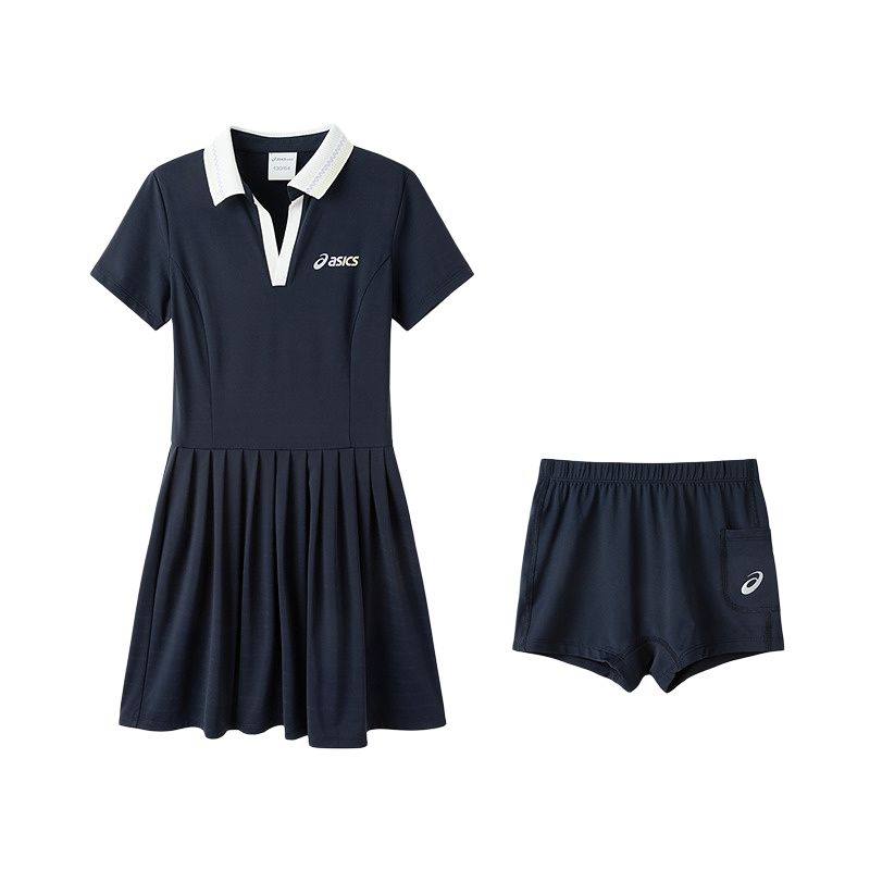 

ASICS Спортивный комплект Dress Sports Performance из 2 предметов, цвет Navy Blue, для детей 3-7 лет