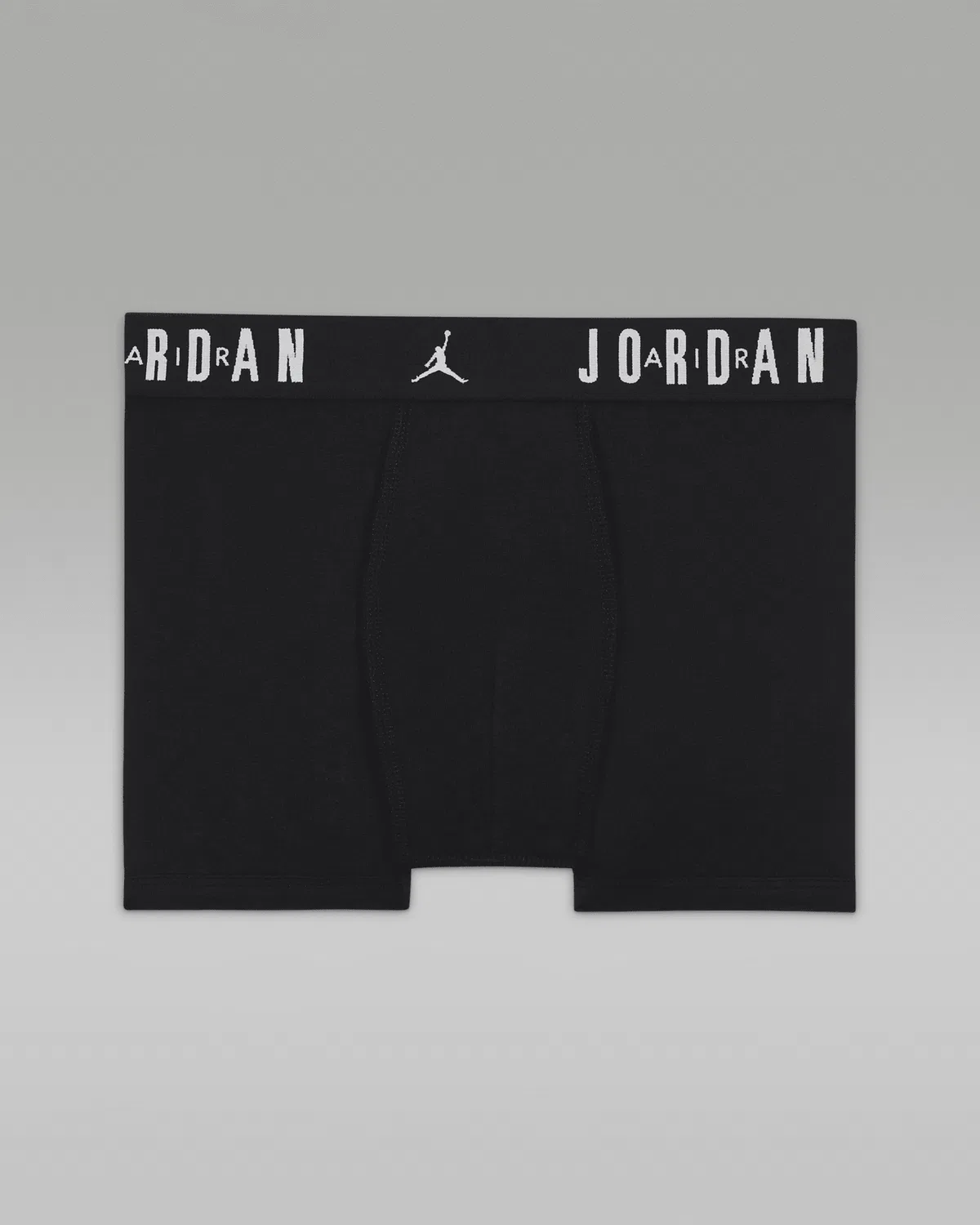 Детские хлопковые боксеры Big Kids' Cotton Core Boxer Briefs (3-Pack) Jordan, Black — фото 4