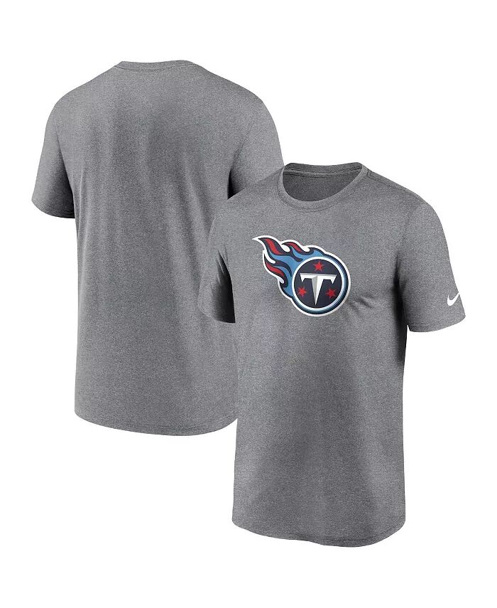 

Футболка мужская Heather Charcoal Tennessee Titans Legend Logo Performance Nike