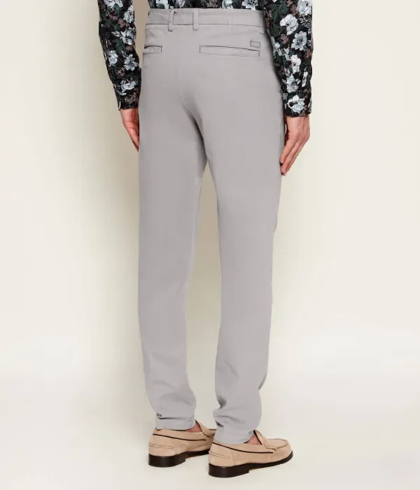 Брюки чинос H-Kaiton1 slim fit Boss, серый — фото 4