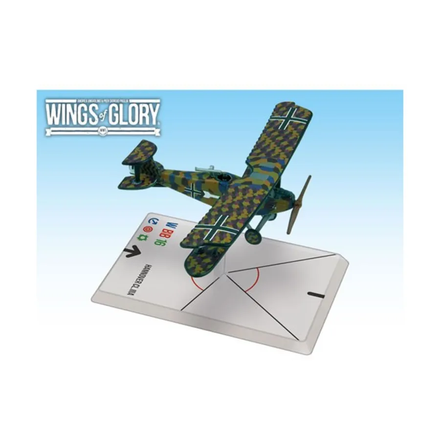 

Ганновер CL.IIIA - Вешалка/Вебер, Wings of Glory - WWI Miniatures - Airplane Packs - Series VI (1:144)