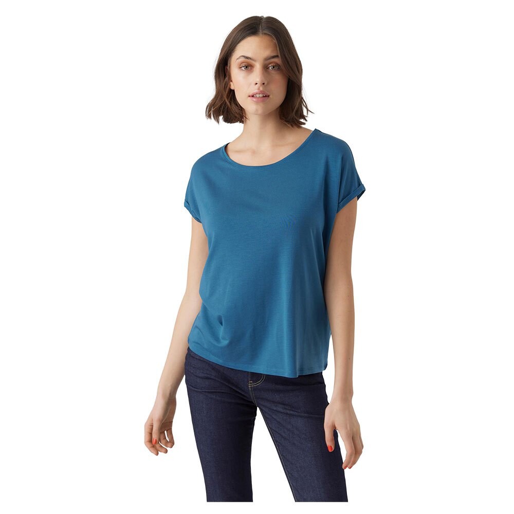 

Футболка с коротким рукавом Vero Moda Ava Plain, синий