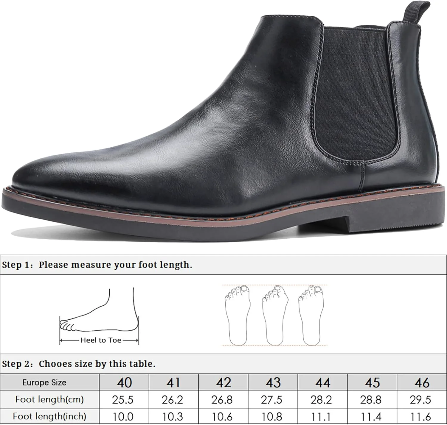 

Мужские ретро ботинки формальные кожаные челси для офиса, работы, мотоциклетные ботинки для мужчин, желтые-40 QAXZESA