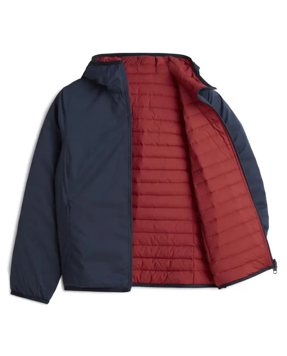 Женская двусторонняя куртка с капюшоном Tommy Hilfiger, темно-синий — фото 2