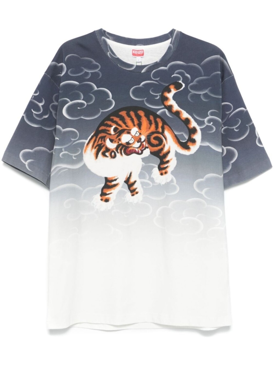 

Футболка Kenzo Kenzo Cloud Tiger, синий