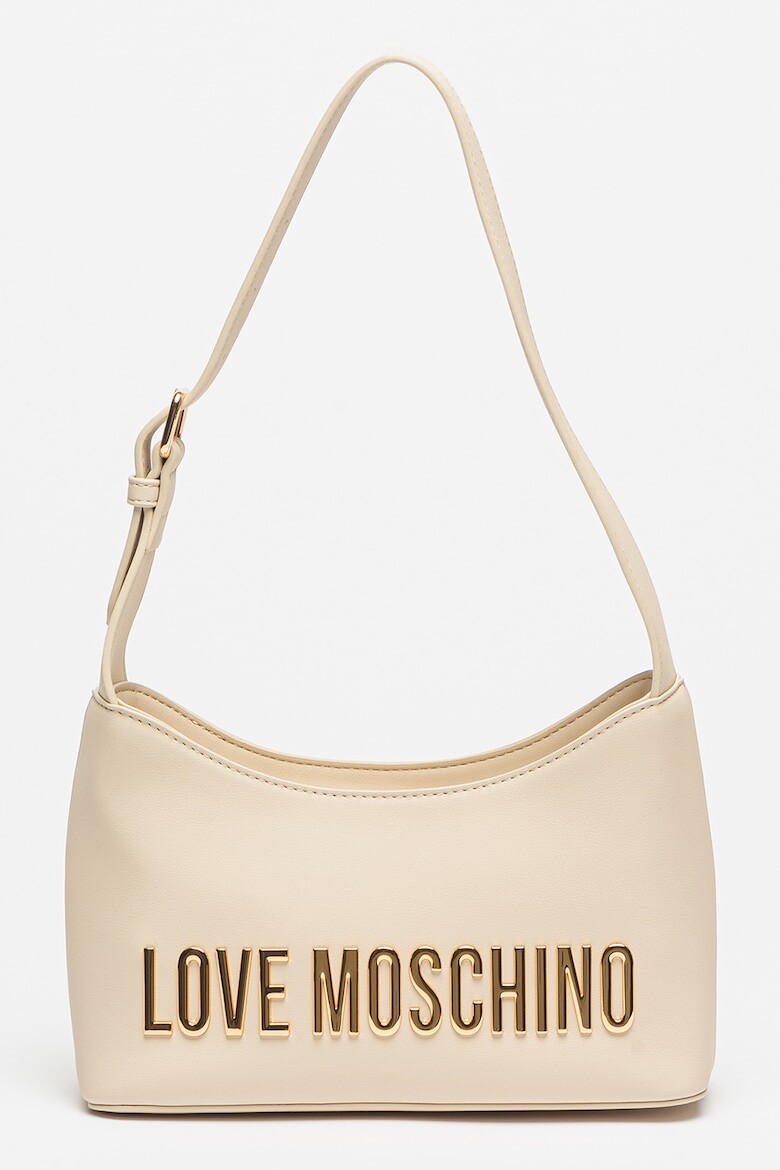 

Сумка на плечо из экокожи с логотипом Love Moschino, белый